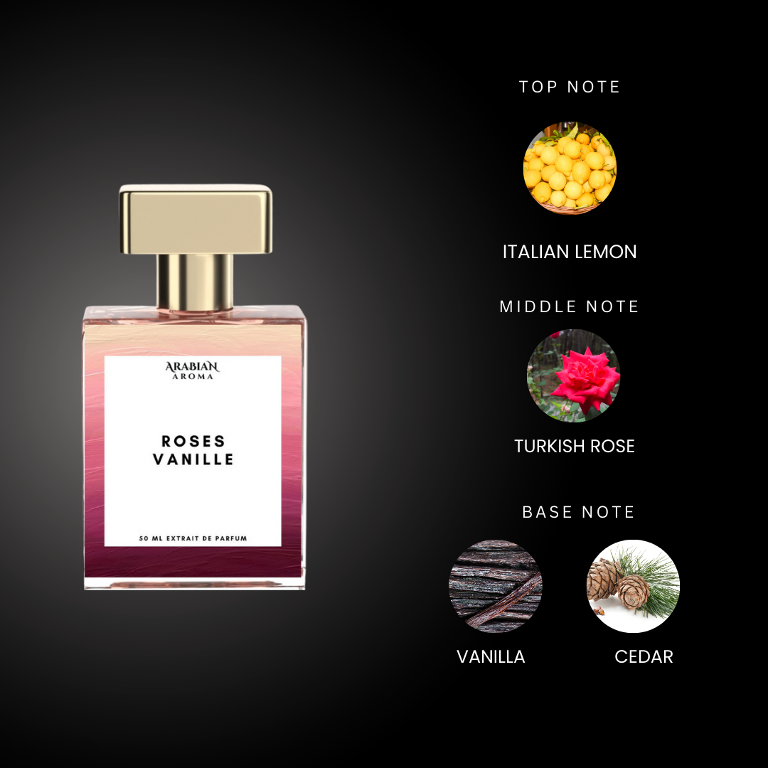 ARABIAN AROMA ROSES VANILLE