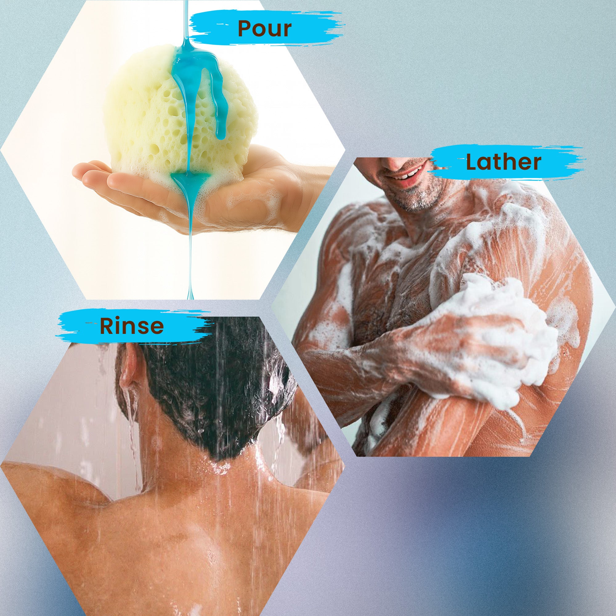 BLUE OCEAN SHOWER GEL HOW TO USE