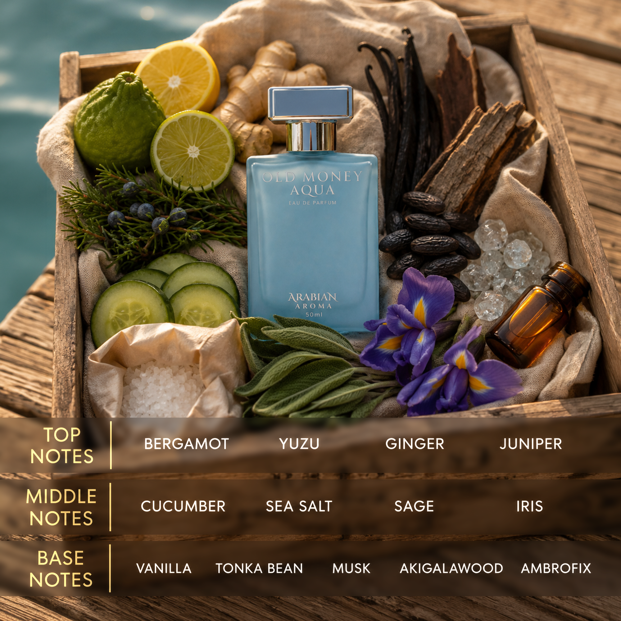 Arabian Aroma Old Money Aqua