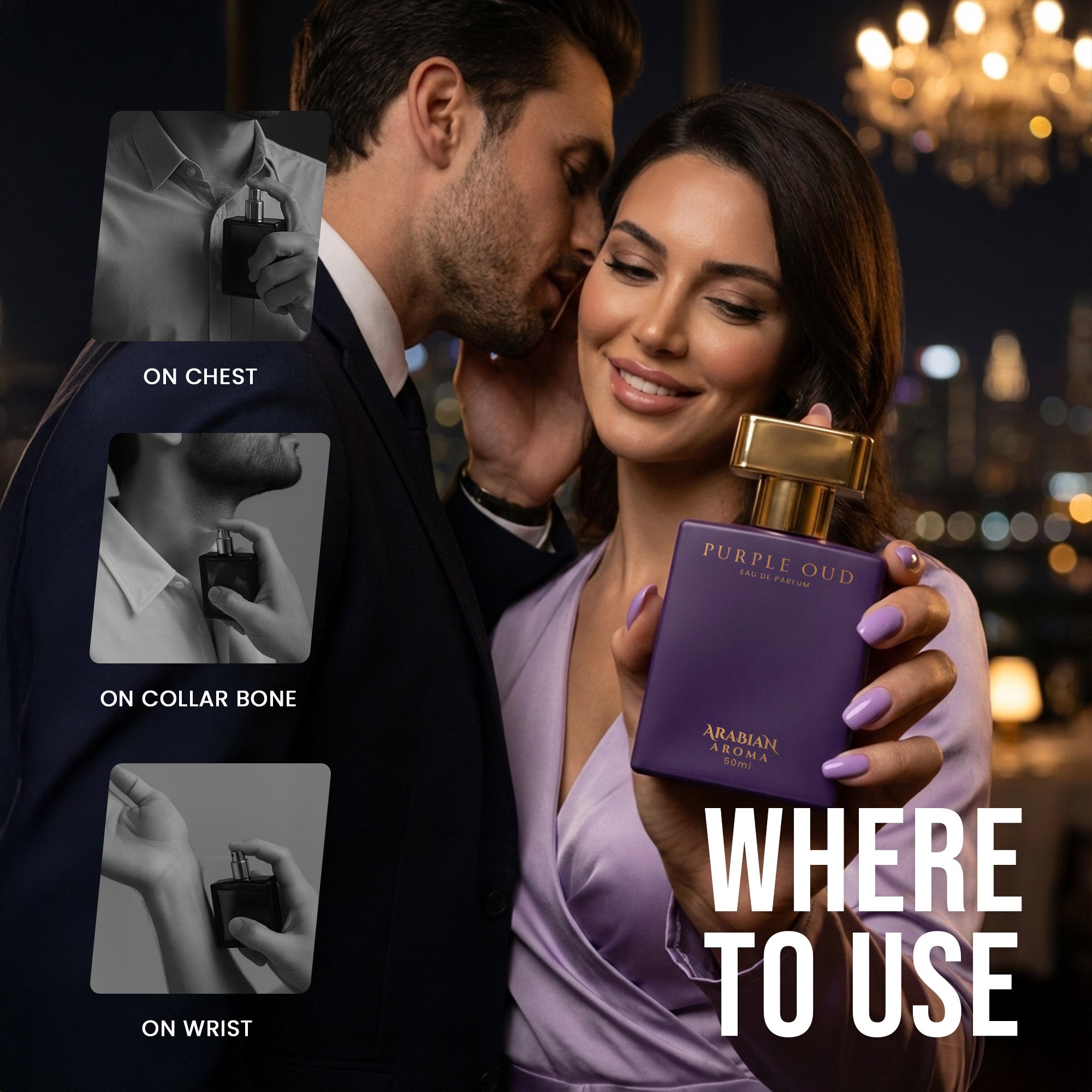 PURPLE OUD PERFUME BY ARABIAN AROMA