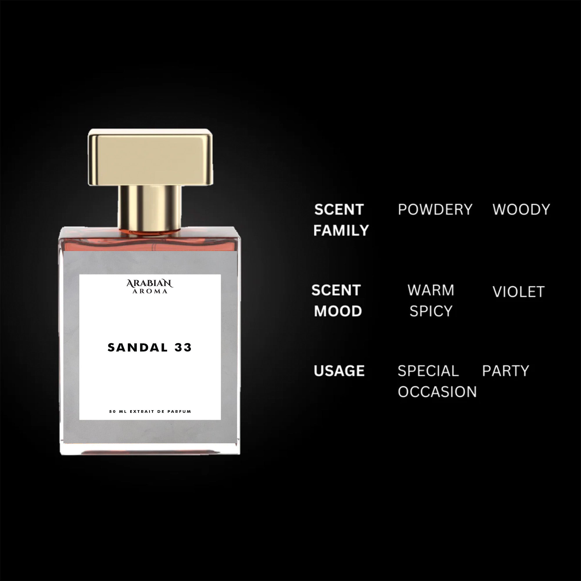 Arabian Aroma Sandal 33