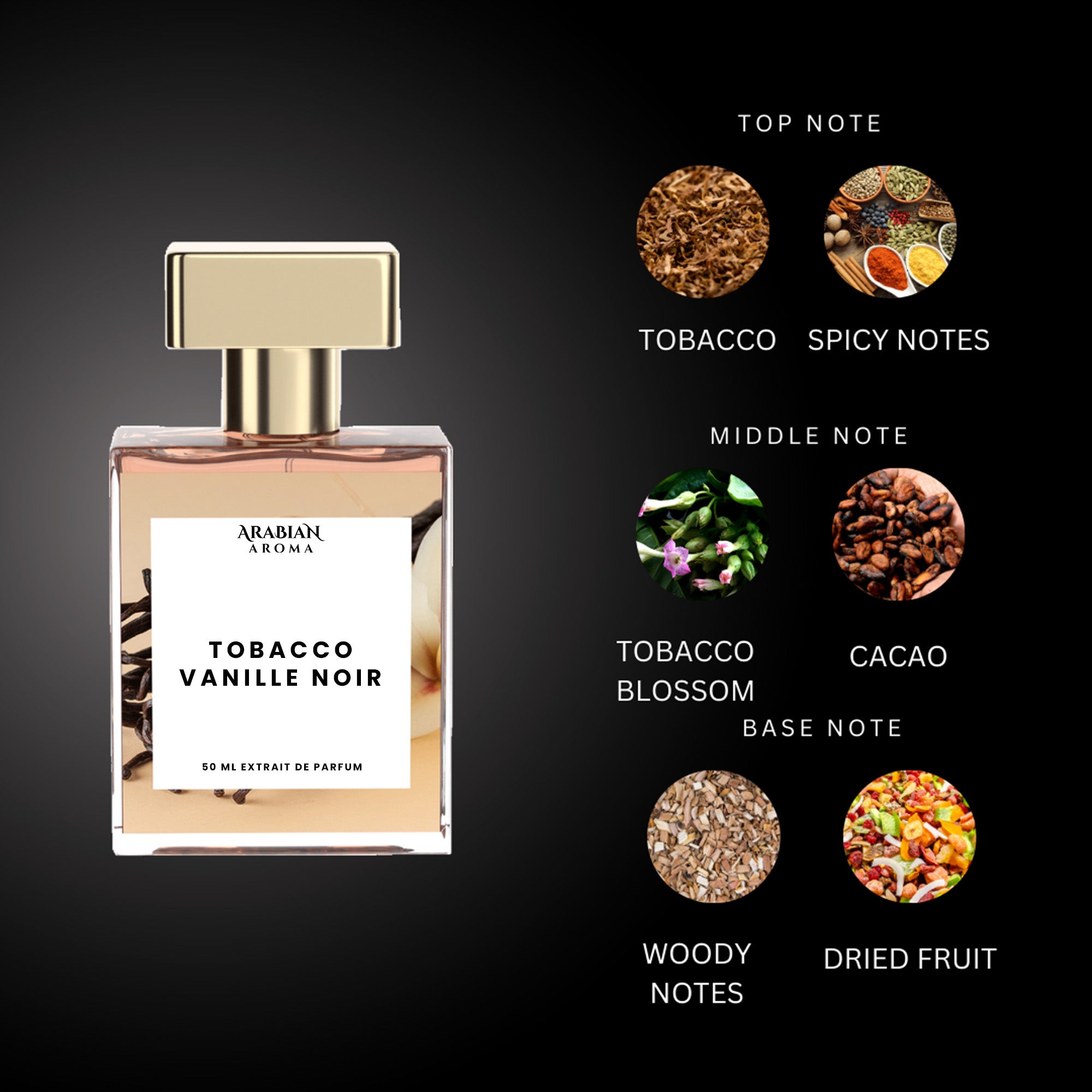 Arabian Aroma Tobacco Vanille Noir