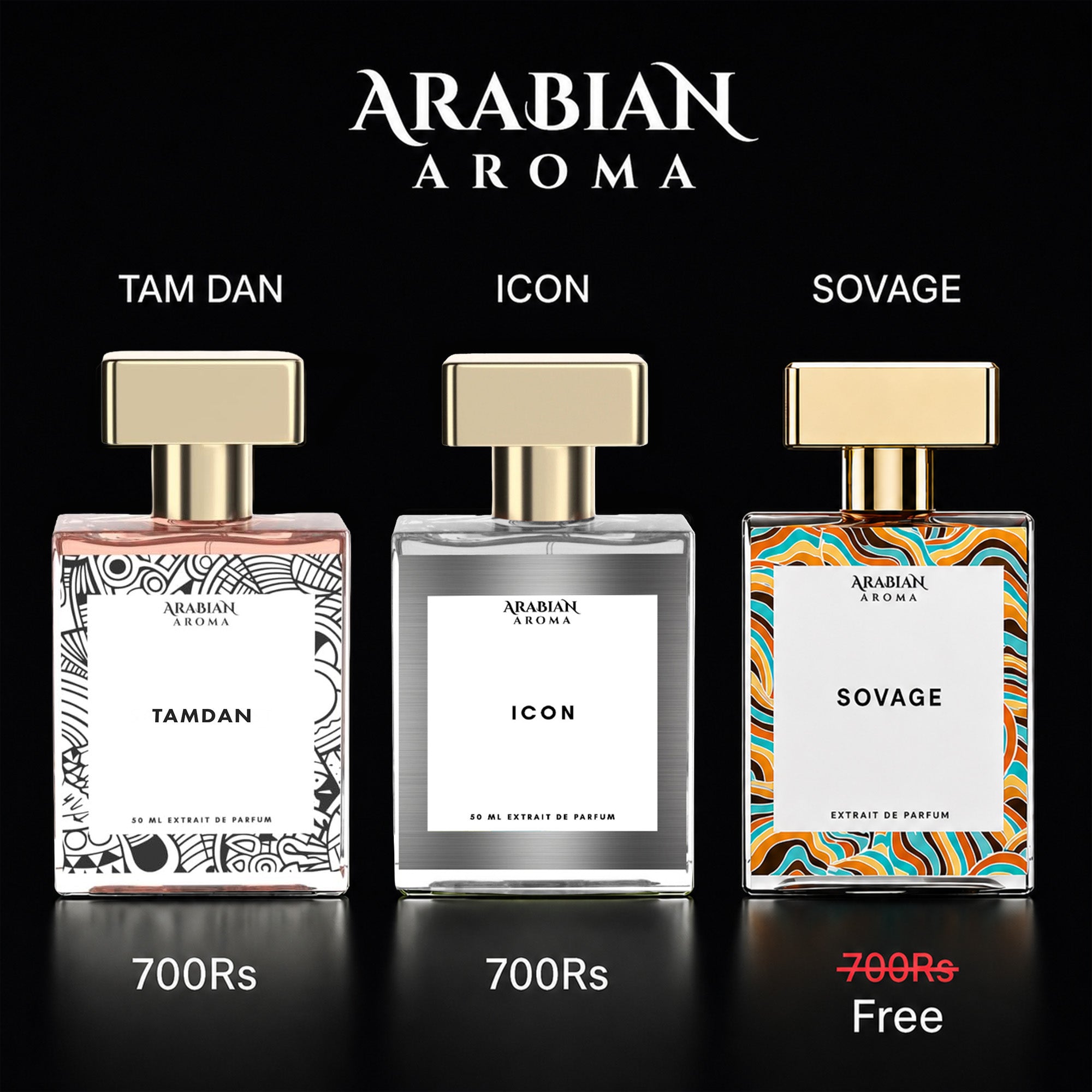 Bollywood King Favourite Perfume Set