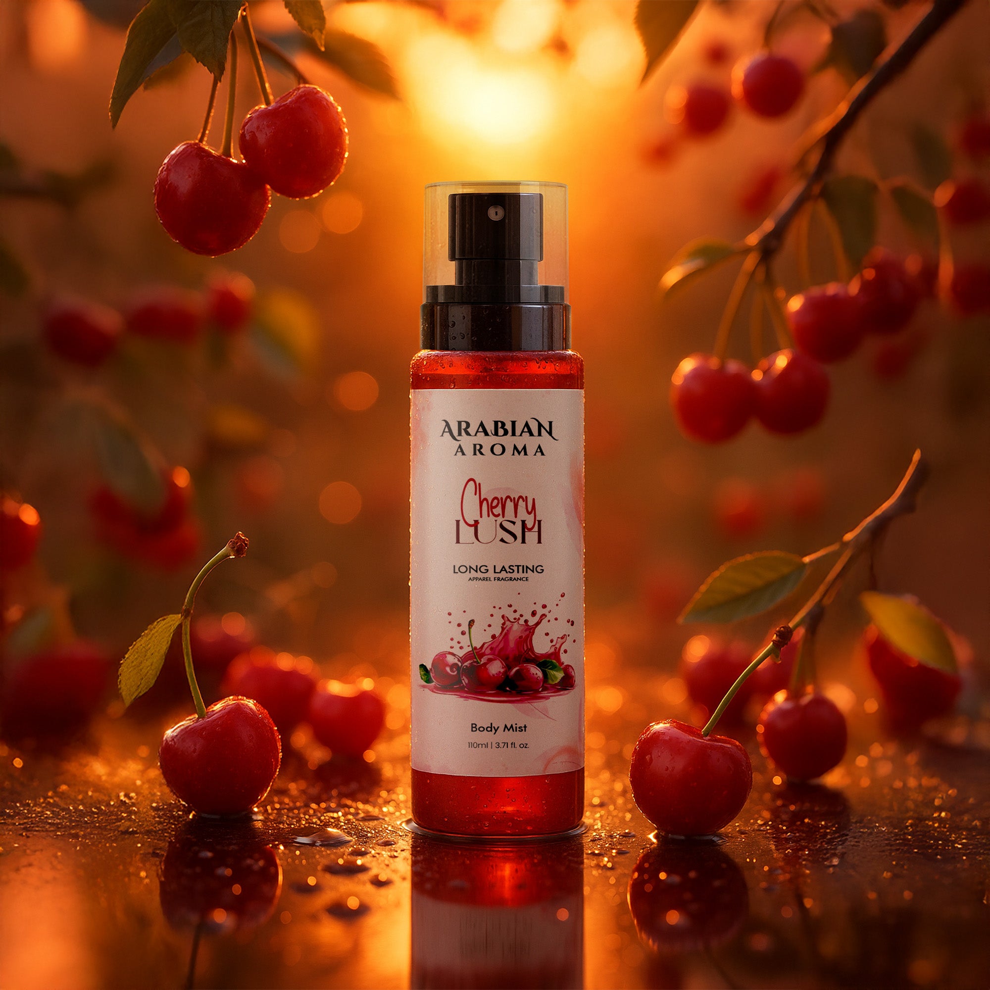 Arabian Aroma Cherry Lush Body Mist