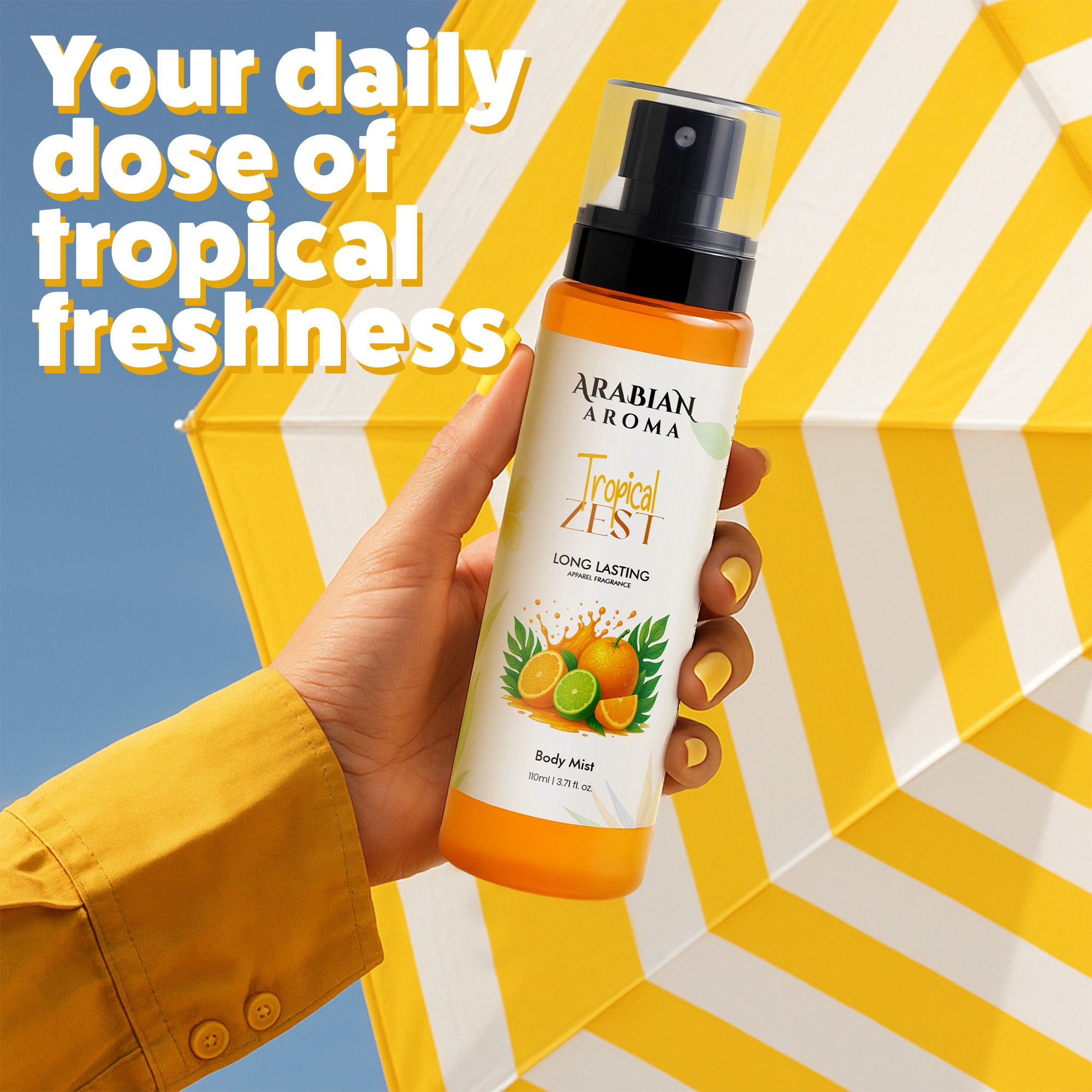 Arabian Aroma Tropical Zest Body Mist