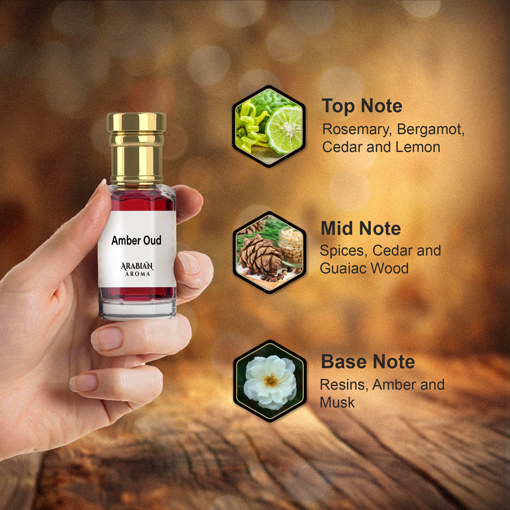 ARABIAN AROMA AMBER OUD