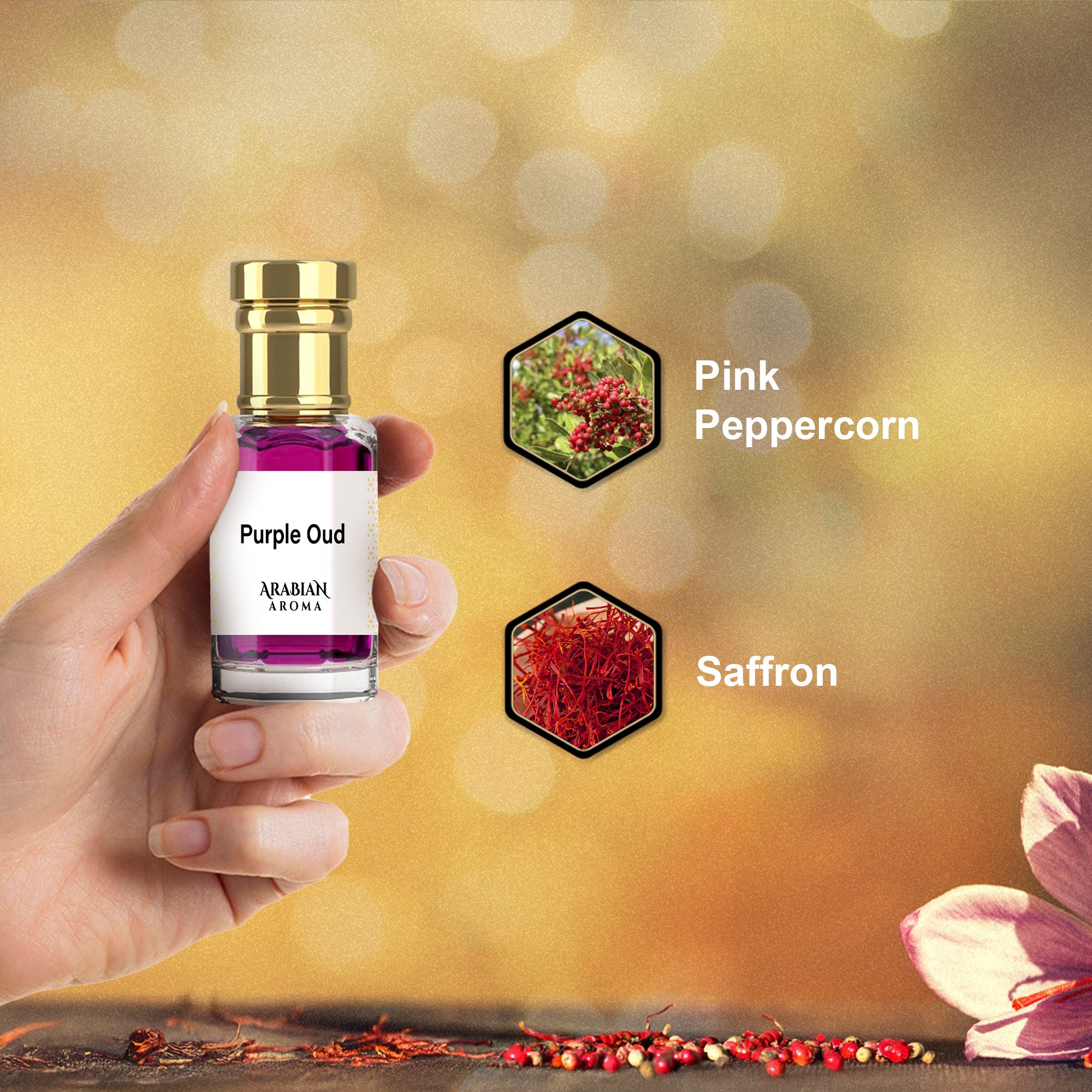 ARABIAN AROMA Purple Oud