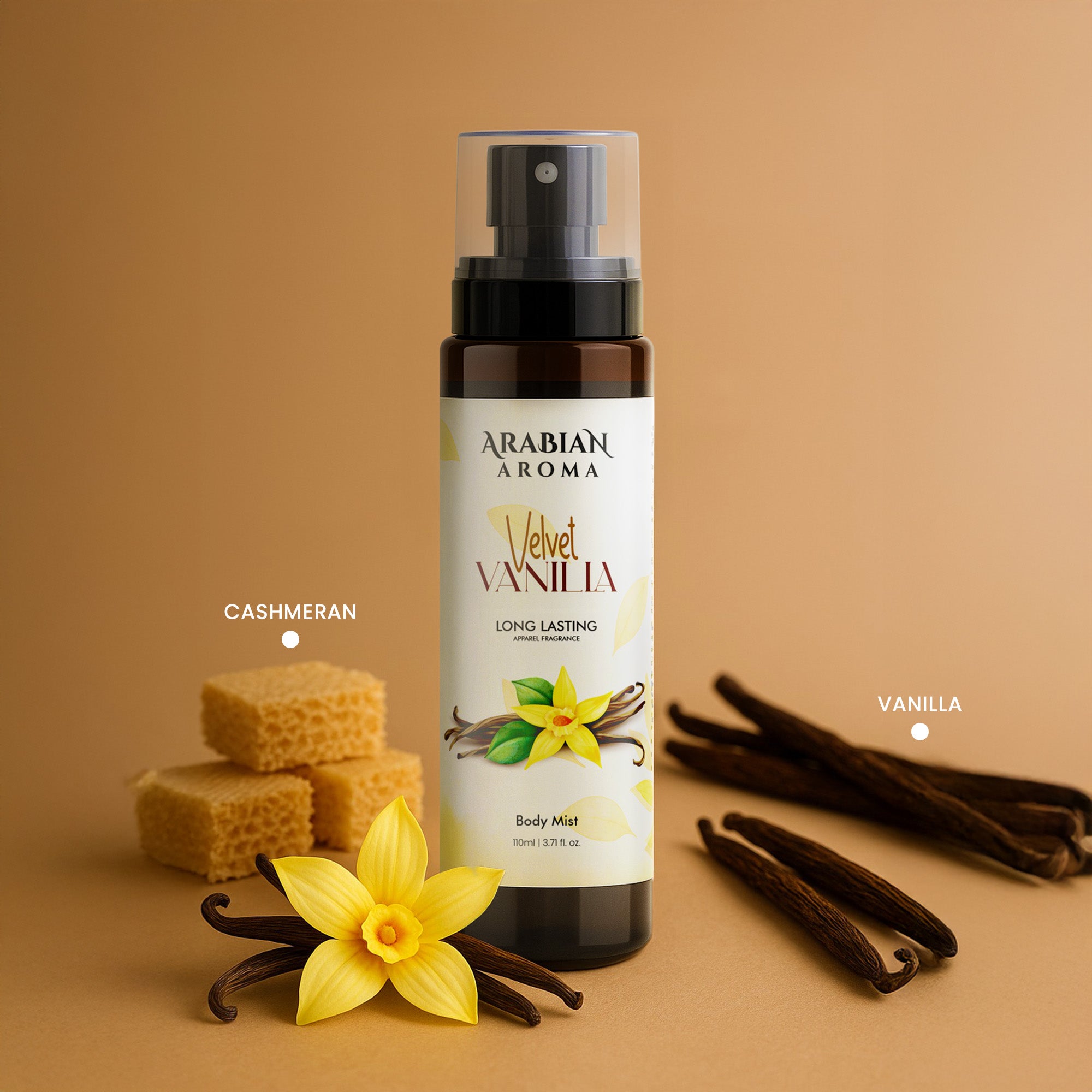 Arabian Aroma Velvet Vanilla Body Mist