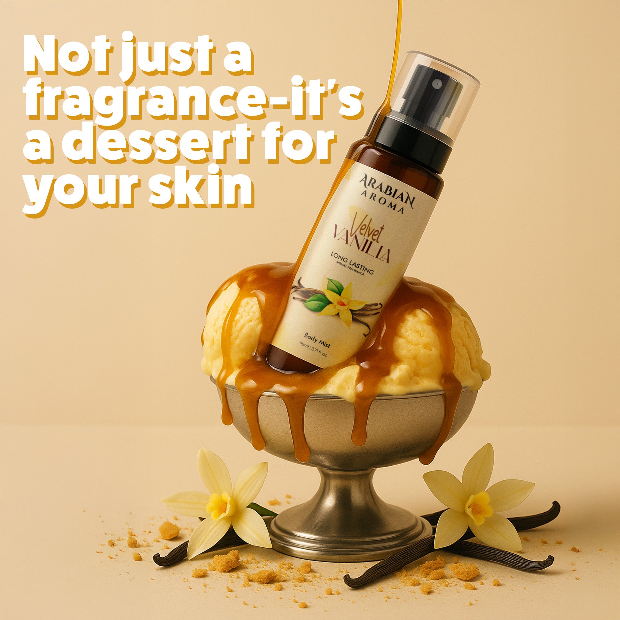 Arabian Aroma Velvet Vanilla Body Mist