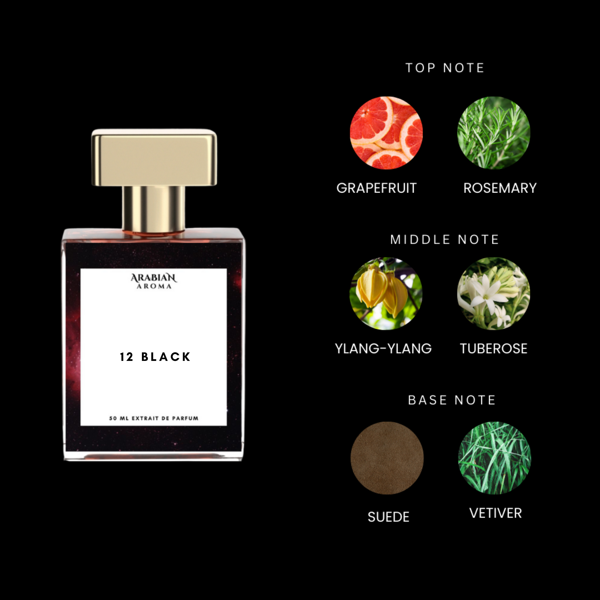 Arabian Aroma 12 Black