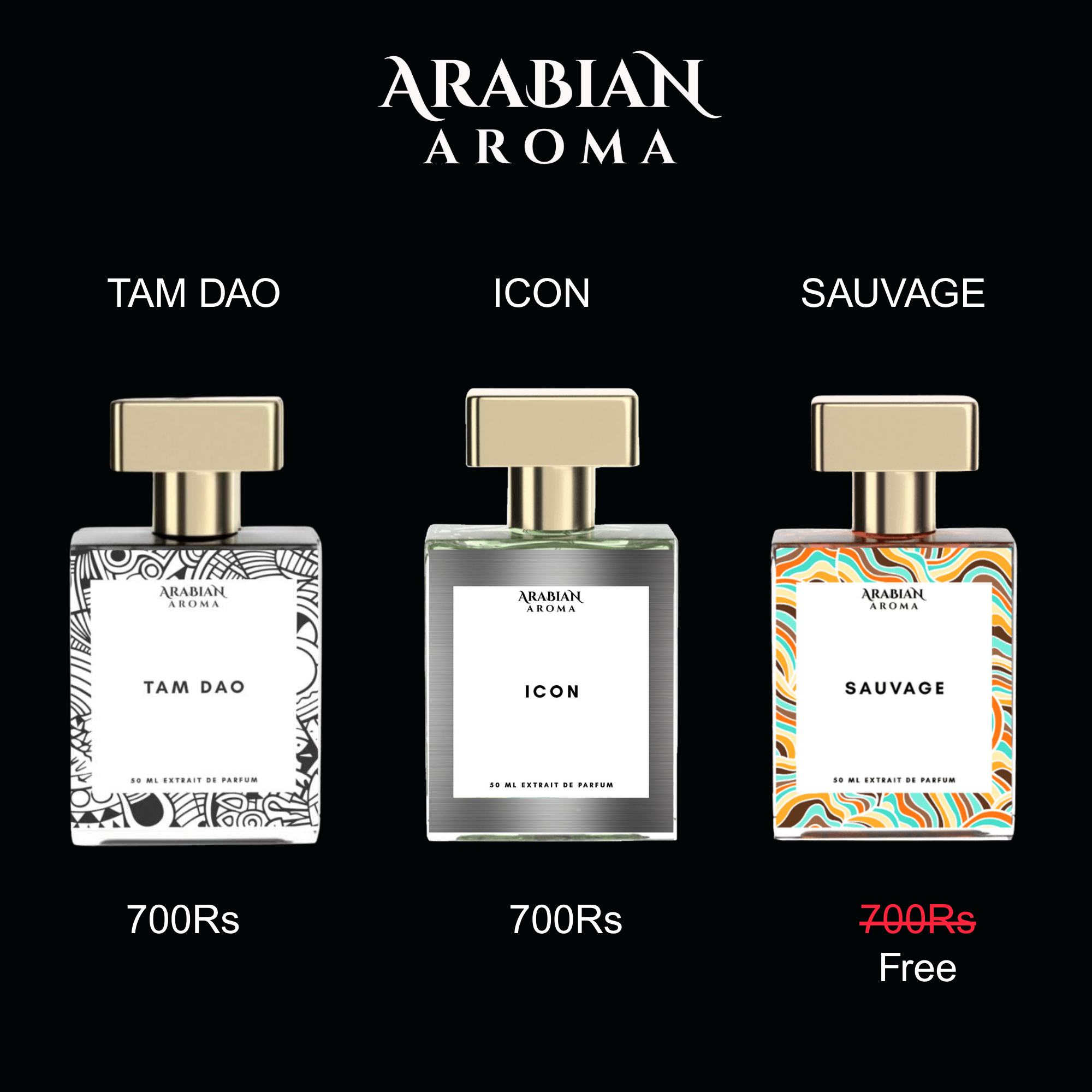 Bollywood King Favourite Perfume Set