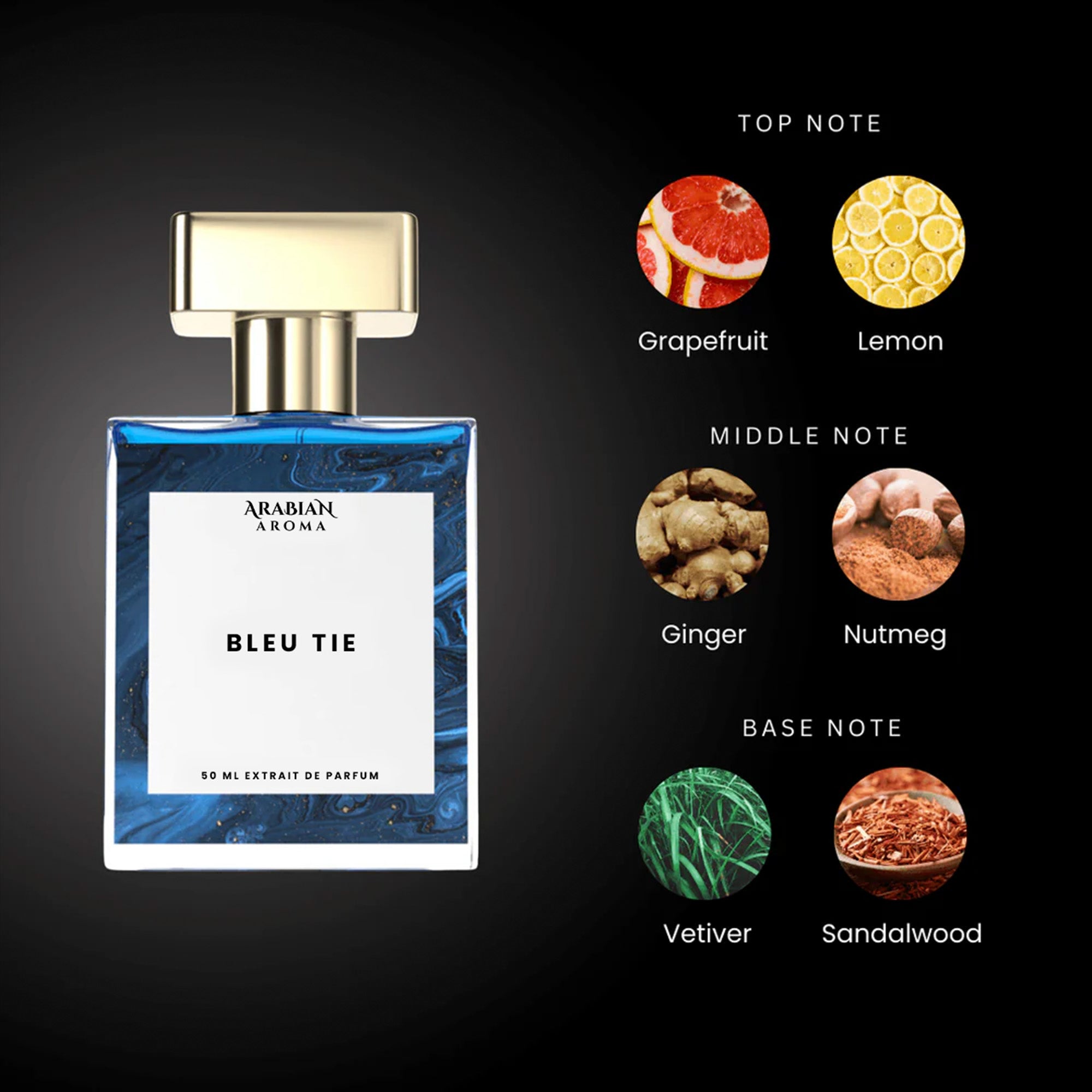 Arabian Aroma Bleu Tie Perfume