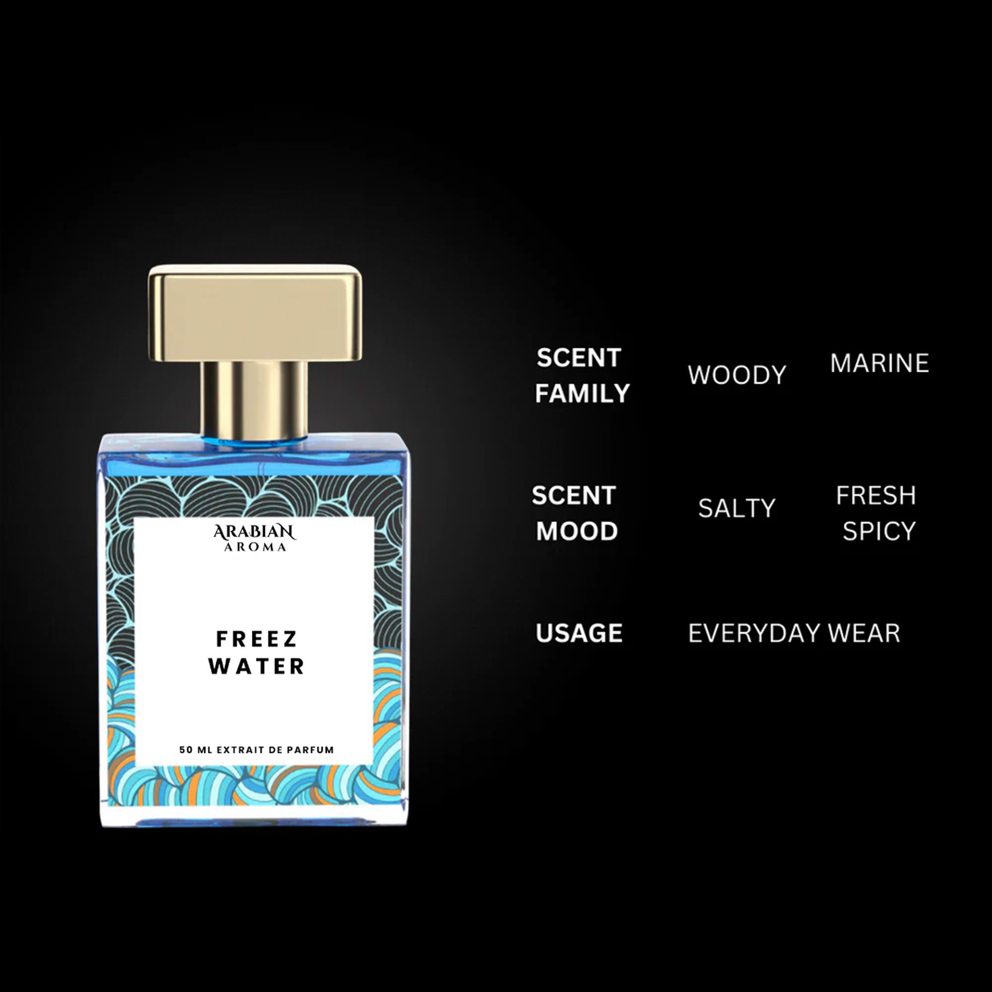 Arabian Aroma Freez Water Men