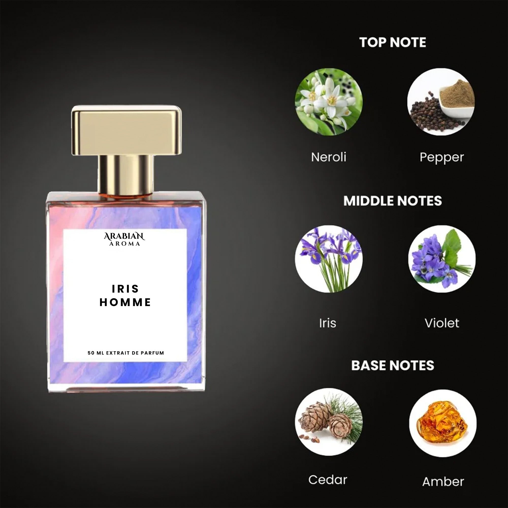 Arabian Aroma Iris homme