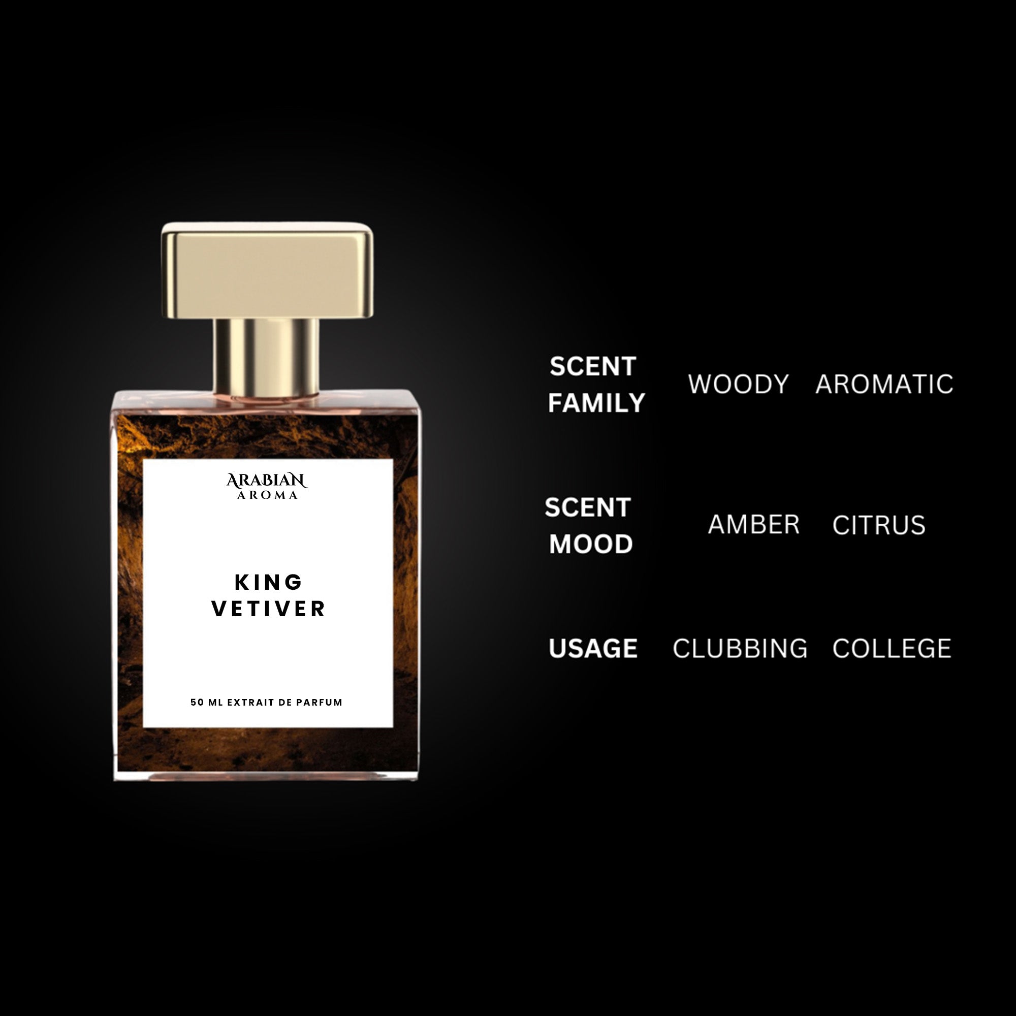 ARABIAN AROMA King Vetiver
