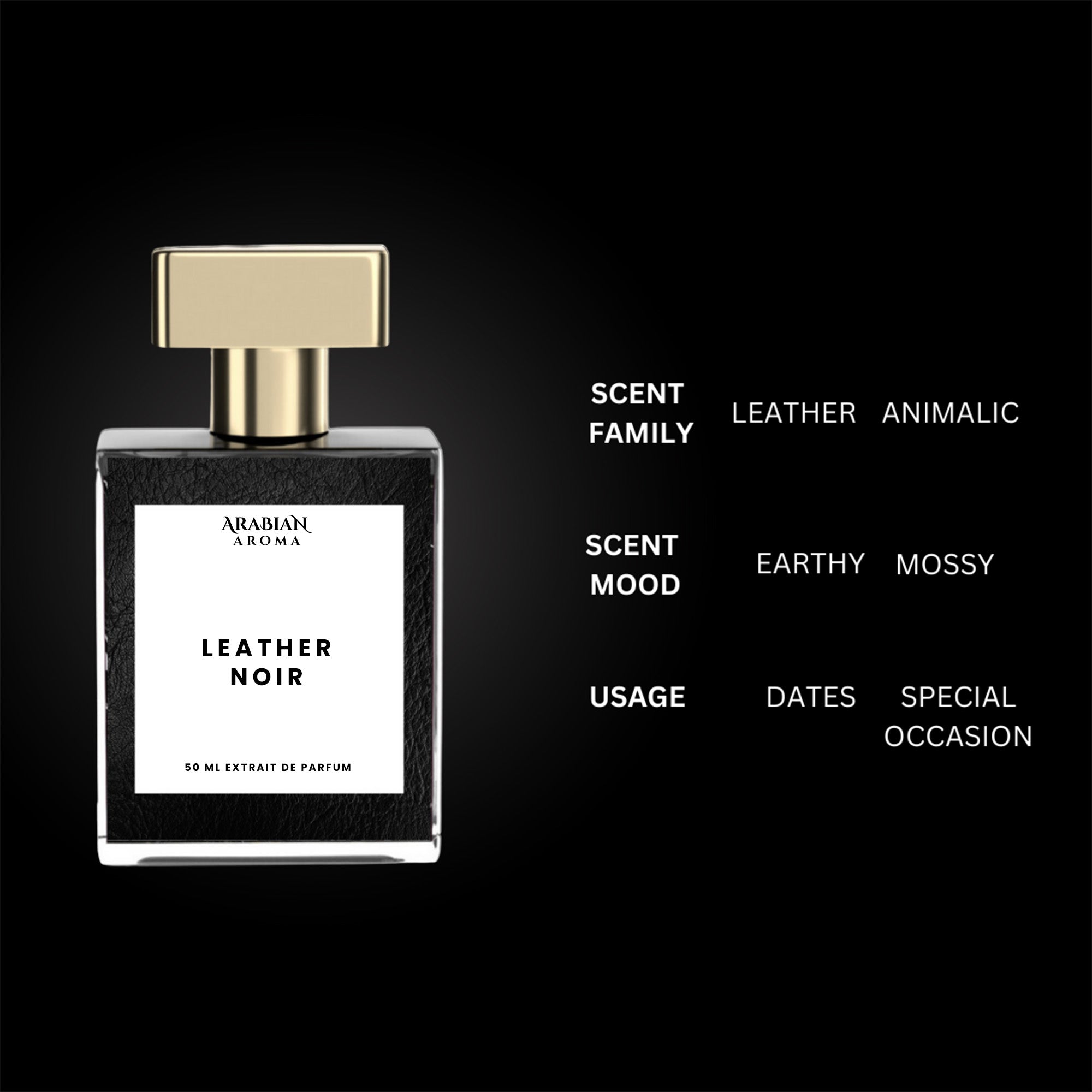 Arabian Aroma Leather Noir