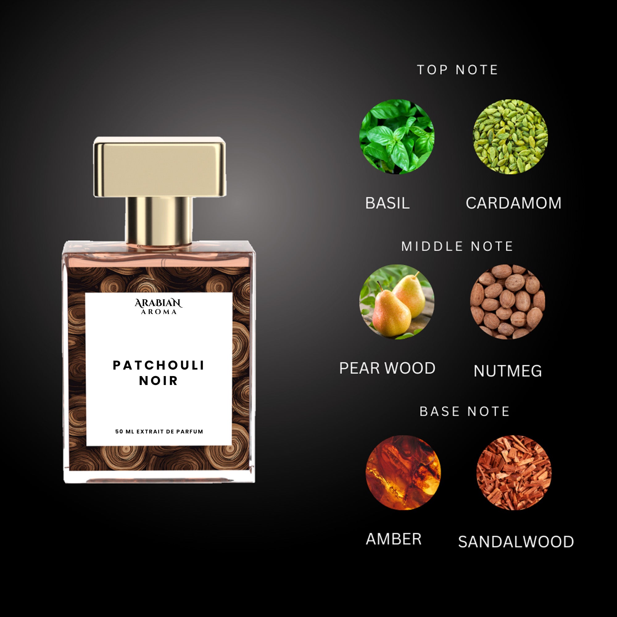 Arabian Aroma Patchouli Noir